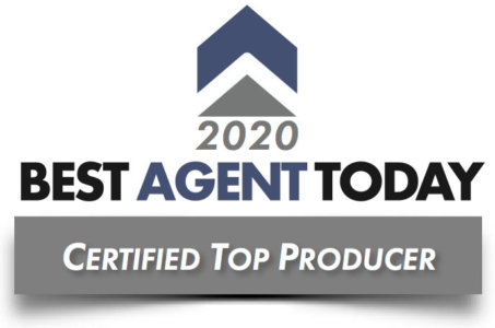 Certified Top Producer — Best Agent Today 2020